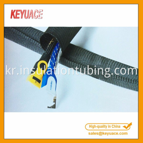 Open Type Wave Grain Braided Sleeving